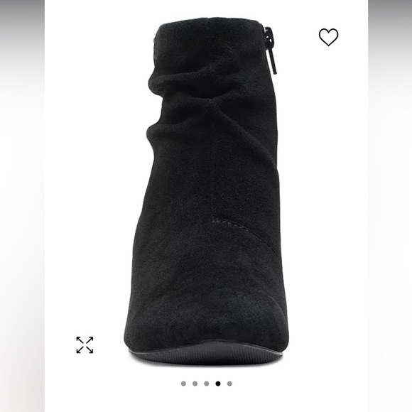 Women's Teresa Skip Scrunched Dress Ankle Booties sz 8.5 wide width - Picture 10 of 13